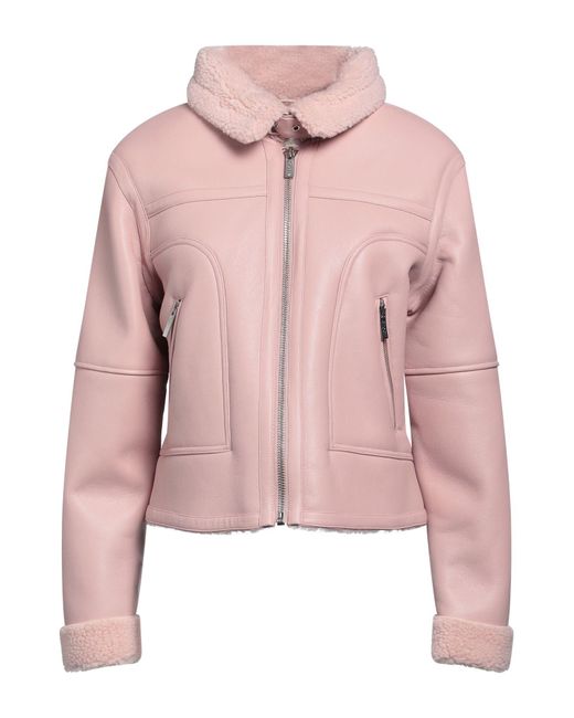 ViCOLO Pink Shearling- & Kunstfell