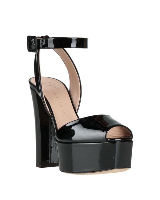 Giuseppe Zanotti Black Sandals