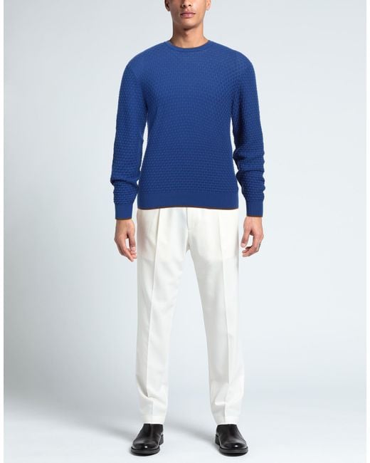 Drumohr Blue Jumper for men