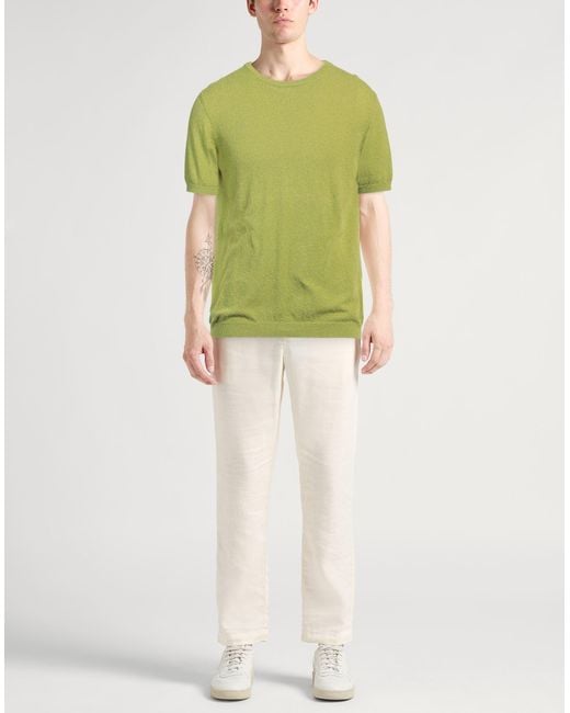 Pullover Roberto Collina de hombre de color Green