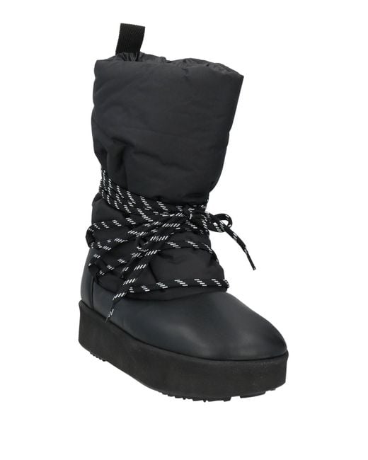 PIUMESTUDIO Black Stiefelette