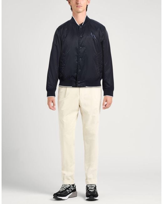 ARMANI EXCHANGE Blue Jackets for men