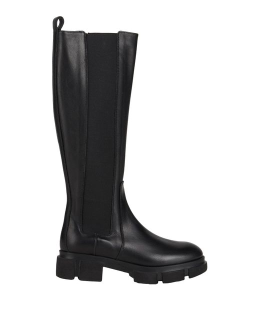COPENHAGEN Black Boot Leather