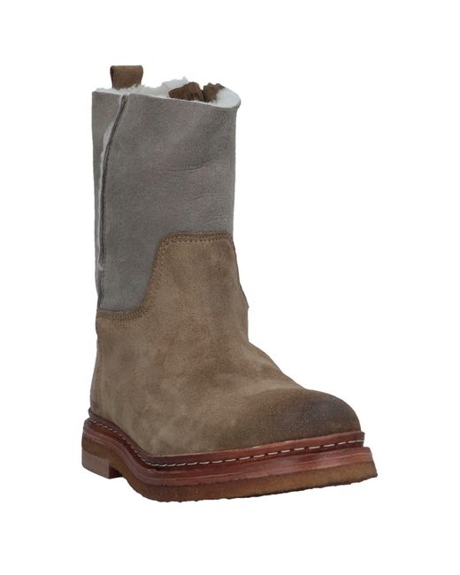 Shabbies Amsterdam Brown Ankle Boots
