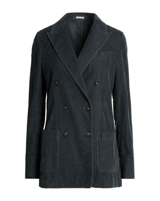 Massimo Alba Black Blazer Cotton