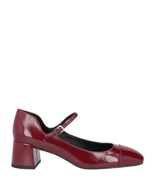 Bibi Lou Purple Pumps Leather