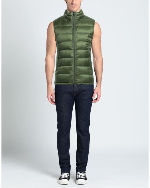 Plumas Herno de hombre de color Green