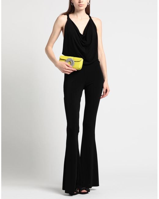 ANDAMANE Black Jumpsuit Polyester, Elastane