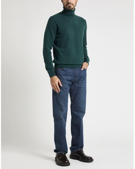 Heritage Green Turtleneck for men