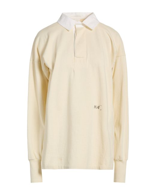Maison Margiela Natural Polo Shirts