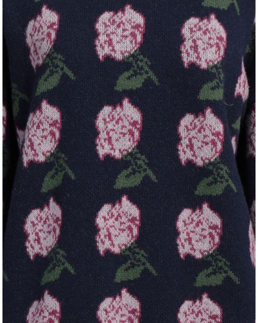 MSGM Blue Sweater Wool, Polyamide
