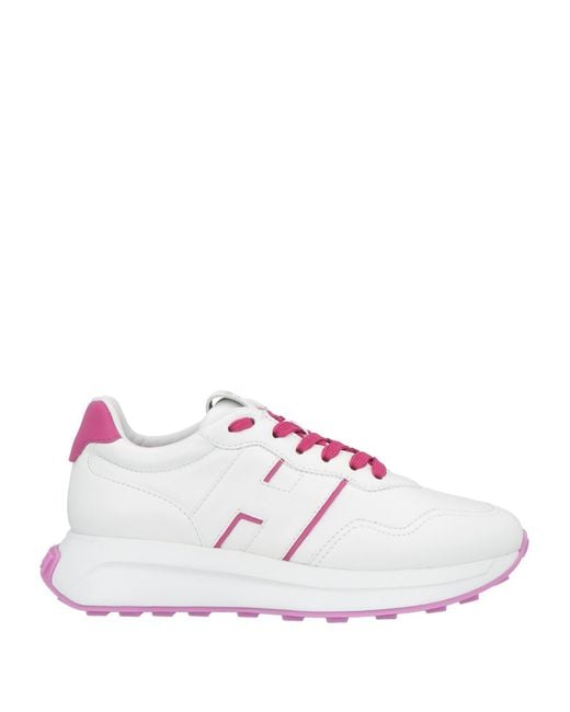 Hogan White Sneakers Leather