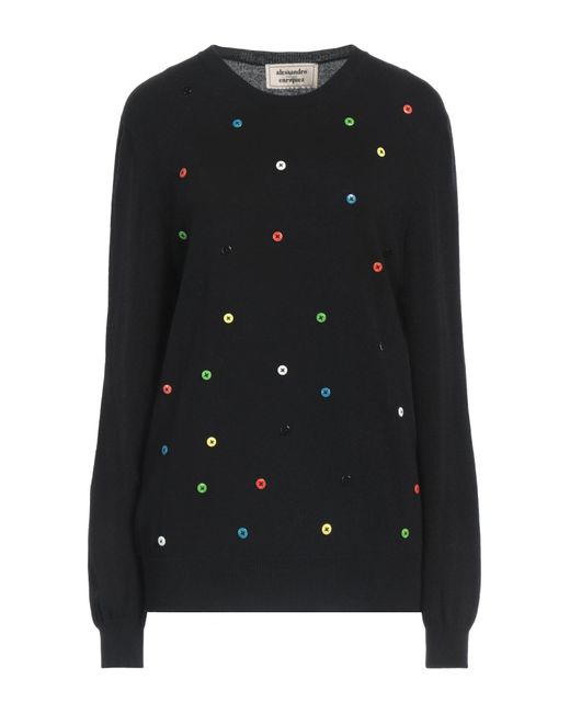 ALESSANDRO ENRIQUEZ Black Pullover