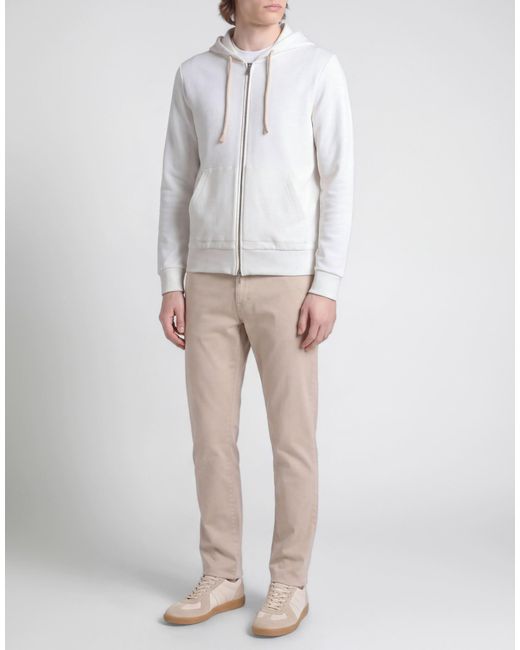 Eleventy White Sweatshirts for men