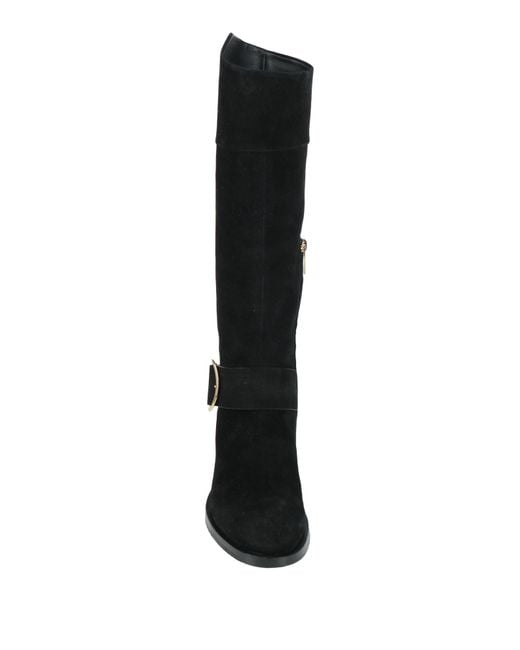 Santoni Black Boots
