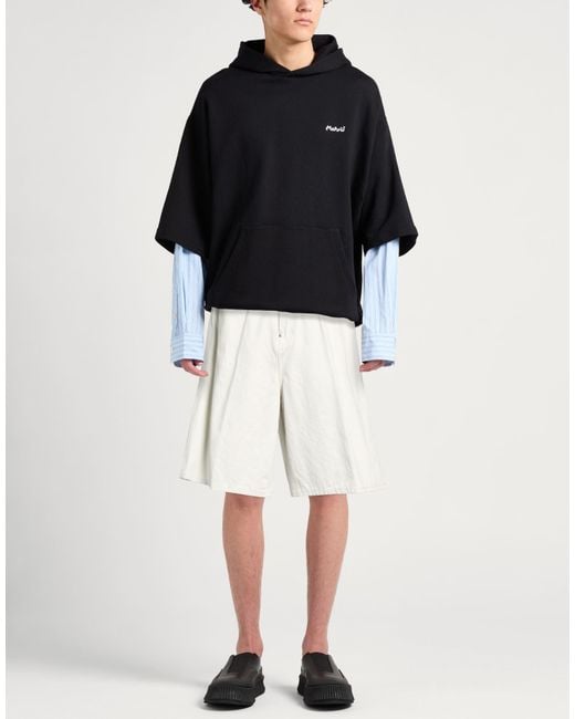 DSquared² White Denim Shorts for men