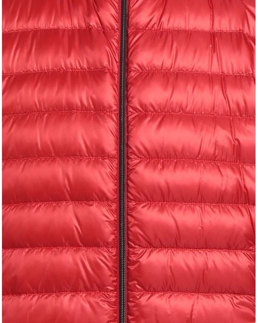 Herno Red Puffer Polyamide for men