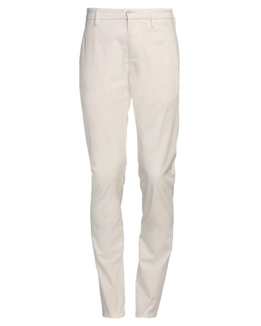 Dondup White Trouser for men