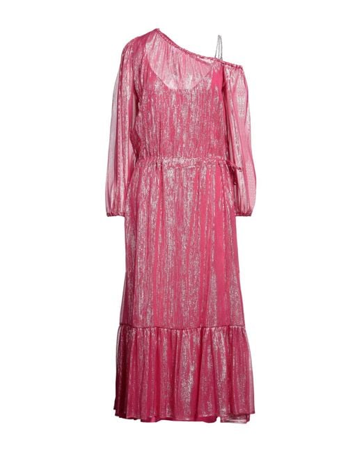 SFIZIO STUDIO Pink Maxi-Kleid
