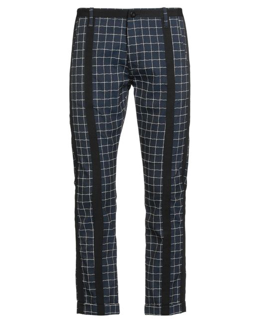 Christian Pellizzari Blue Pants Cotton, Polyamide, Elastane for men