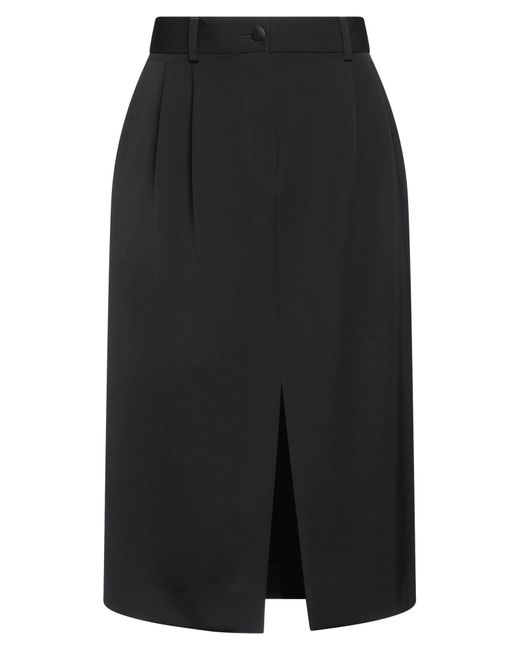 Gonna Midi di Dolce & Gabbana in Black