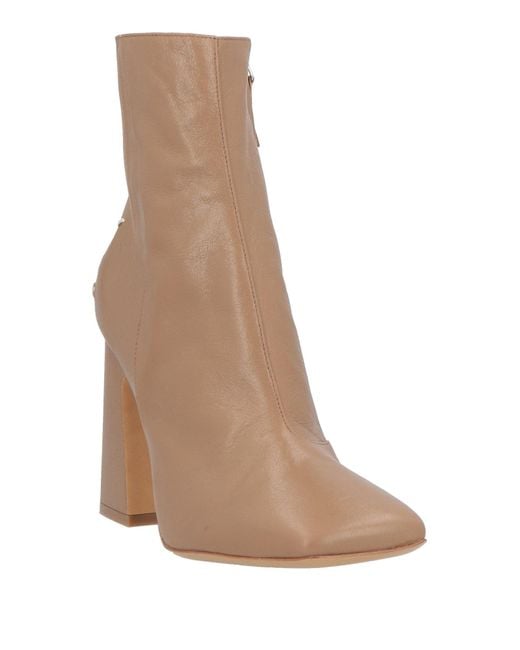 Maison Margiela Brown Ankle Boots Leather