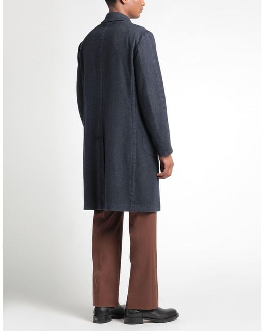 Boglioli Blue Coat for men