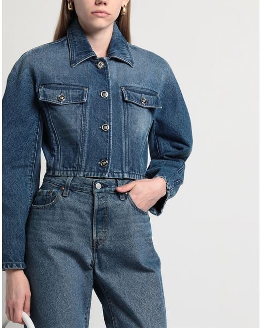 Versace Blue Classic Denim Jacket