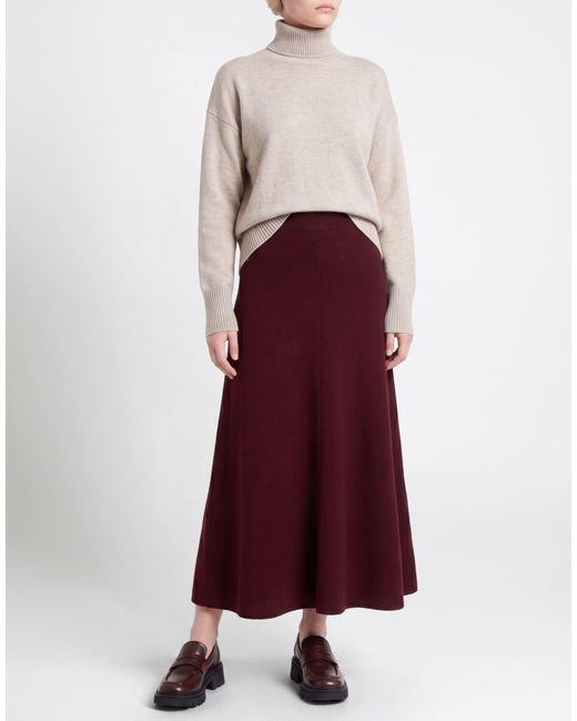 Gonna Lunga di Max Mara in Purple