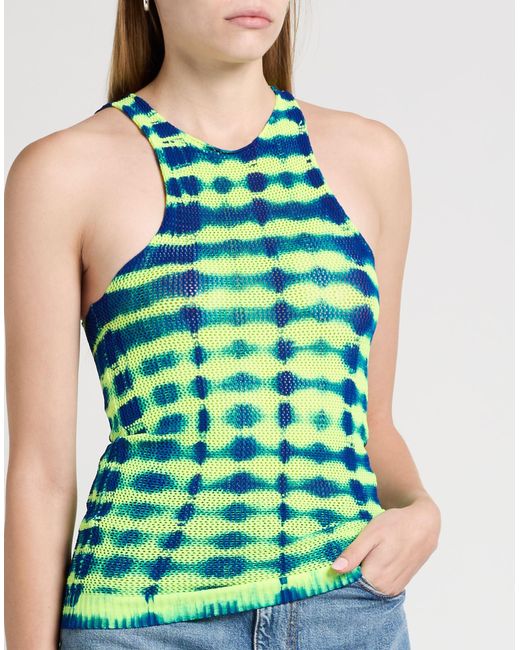 Top AGR de color Green