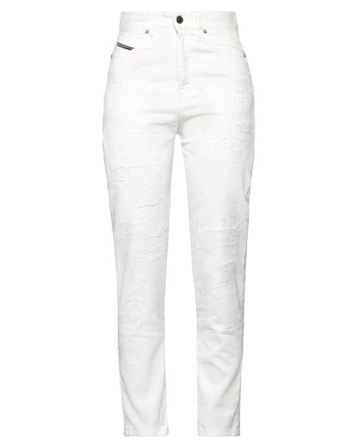 DIESEL White Jeans