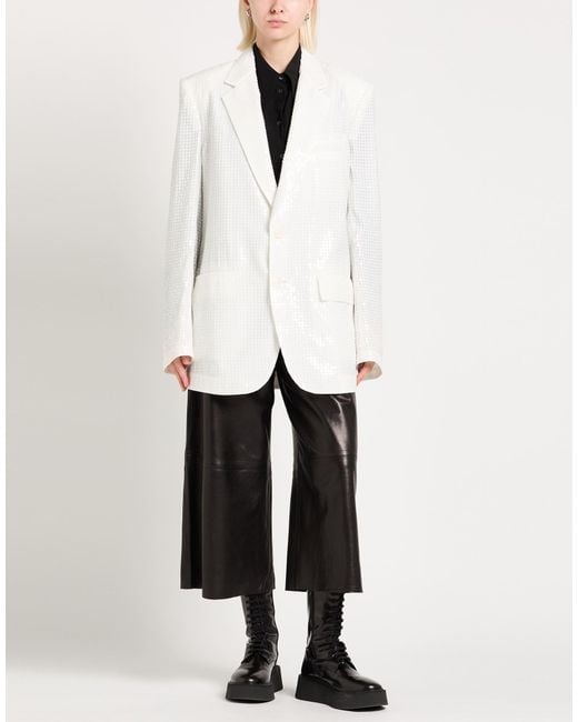 Junya Watanabe White Blazer Polyester