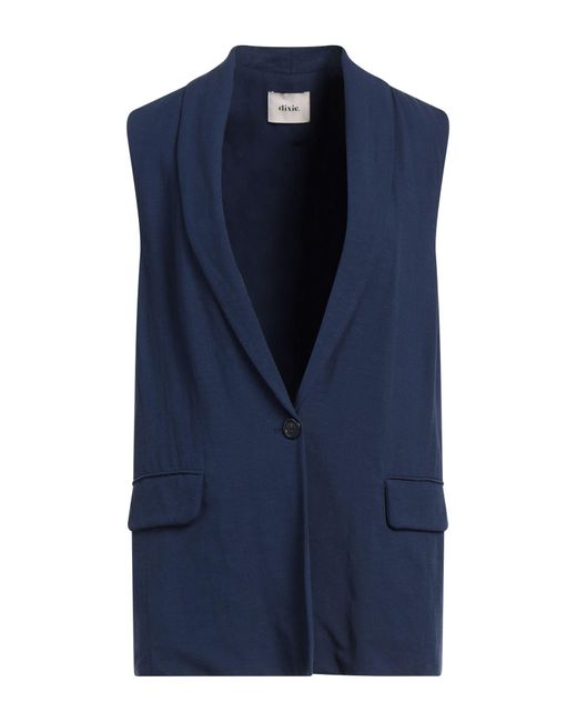 Dixie Blue Blazer Viscose, Linen