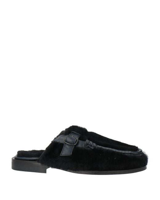 Hereu Black Mules & Clogs