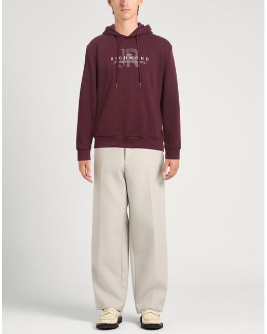 John Richmond Purple Sweatshirt for men