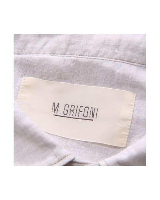 Grifoni Hemd in Gray für Herren