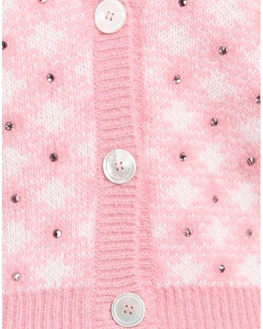 Alessandra Rich Pink Strickjacke