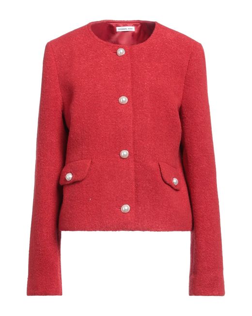 Designers Remix Red Overcoat