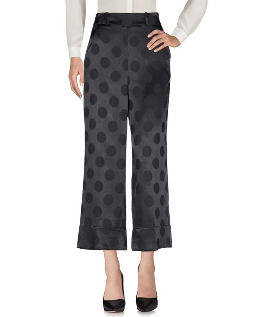Maliparmi Gray Pants Viscose, Polyester, Elastane