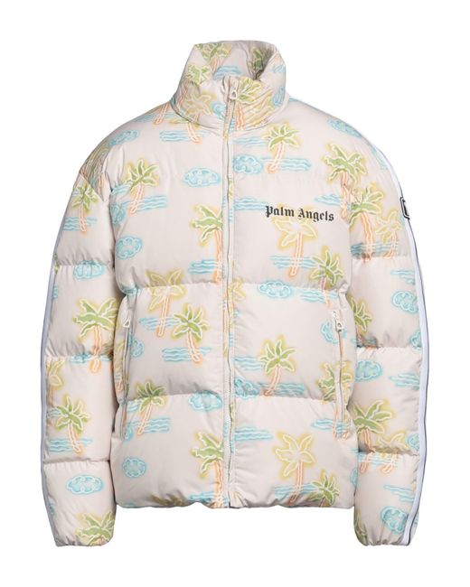 Palm Angels White Puffer for men