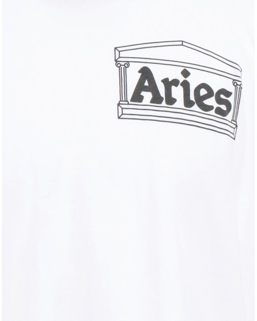 Aries T-shirts in White für Herren