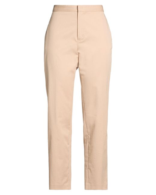 Fabiana Filippi Natural Pants Virgin Wool, Linen, Viscose, Ecobrass