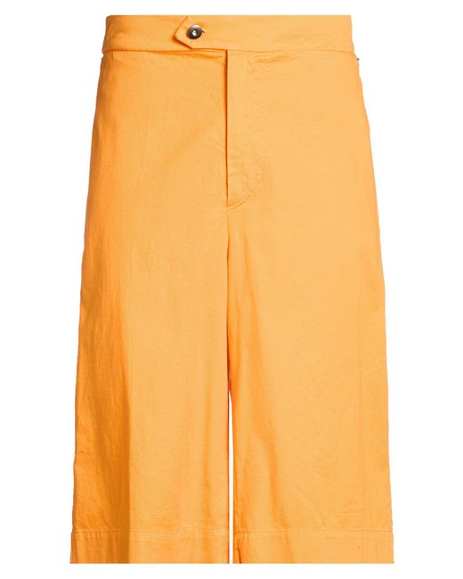 MAISON CRAZY WORKER 3.2 Orange Shorts & Bermuda Shorts for men
