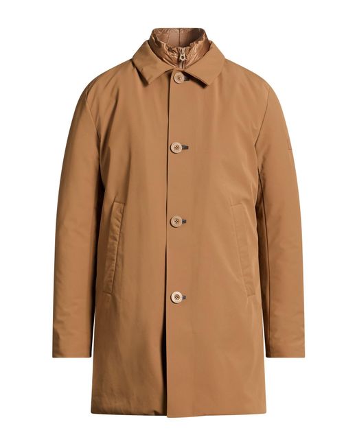 rihunik Brown Puffer for men
