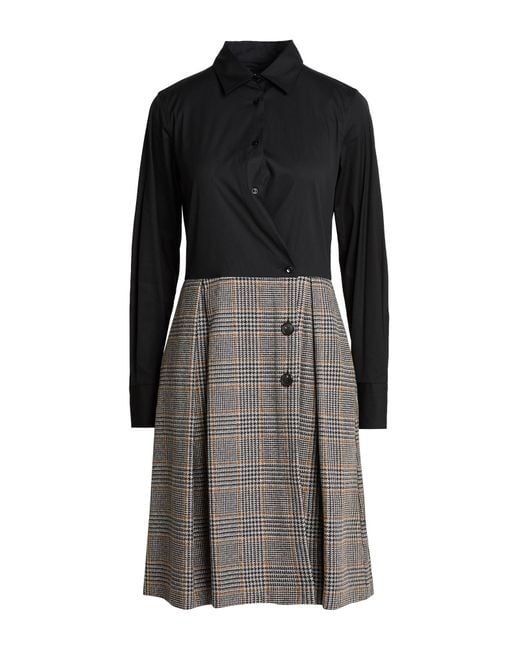 Sara Roka Gray Midi Dress