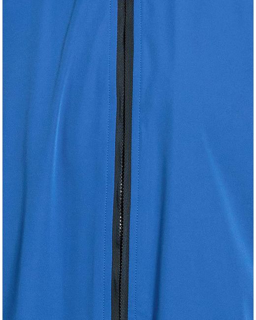 Paul & Shark Blue Jacket Polyester, Elastane for men