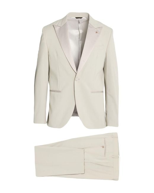 Manuel Ritz White Suits for men