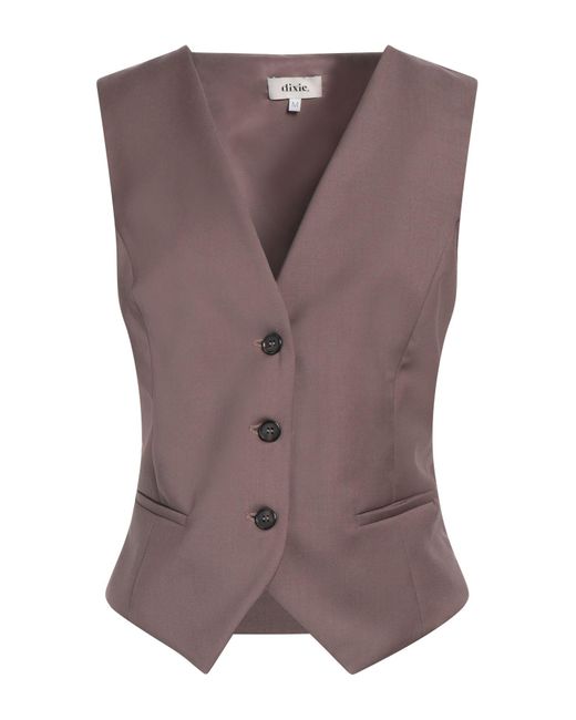 Dixie Brown Tailored Vest Polyester, Viscose, Elastane