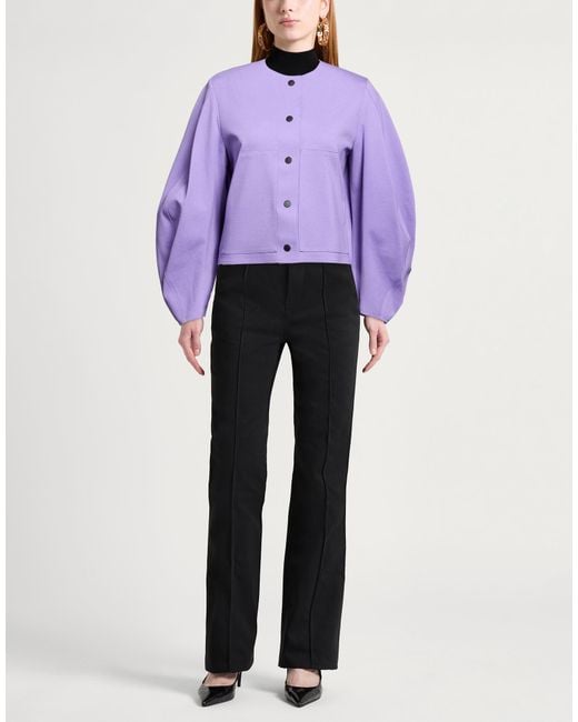 Liviana Conti Purple Jacket