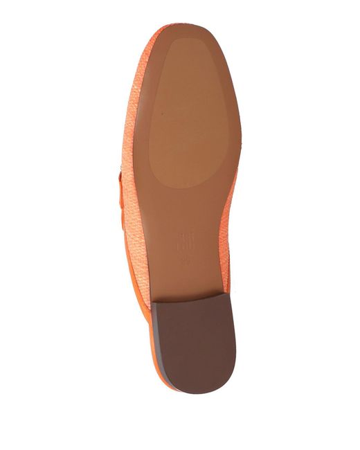 Bibi Lou Orange Mules & Clogs